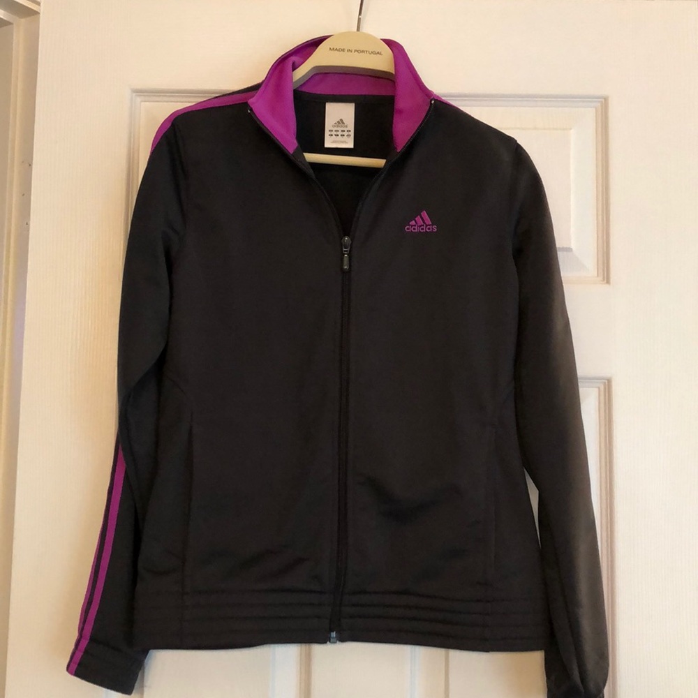 Adidas retro style track jacket.